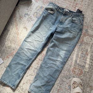 Zara Denim Jeans in Light Blue